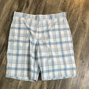 Nike‎ Men's Golf Shorts Blue Plaid Shorts men’s size 36